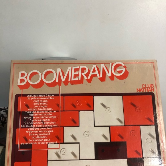 Boomerang rare French Club Nathan board game for age 10 plus, 2 players - Picture 1 of 5